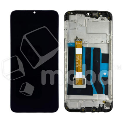 Дисплей для Realme 6i (RMX2040) модуль с рамкой Черный - OR