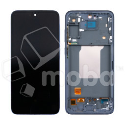 Дисплей для Samsung Galaxy A55 5G (A556E) модуль с рамкой Черный - (OLED) (Full Size)