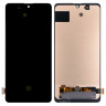 Дисплей для Samsung Galaxy A71 (A715F) в сборе с тачскрином Черный - (OLED) (Small Size)