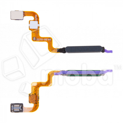 Шлейф для Xiaomi Redmi Note 12 4G (23021RAA2Y) сканер отпечатка пальцев Черный