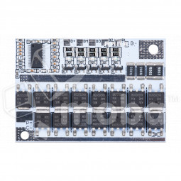 Плата контроллера заряда BMS 5S для аккумуляторов 18650 (100A, 21V, на 5 АКБ, с защитой и балансировкой)