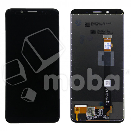 Дисплей для OPPO F5/F5 Youth (CPH1723/CPH1725) в сборе с тачскрином Черный - Оптима
