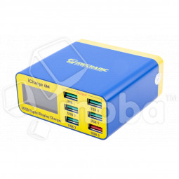 Зарядная станция Mechanic iCharge 6M (40W, 5USB/USB-QC3.0, LCD)