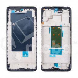 Рамка дисплея для Xiaomi Poco X4 GT (22041216G) Черный (возможен дефект ЛКП)