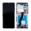 Дисплей для Samsung Galaxy S21 Ultra (G998B) модуль с рамкой Серебро - (OLED) (Full Size)