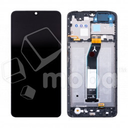 Дисплей для Xiaomi Redmi A3/Poco C61 (23129RN51X) модуль с рамкой Черный - OR