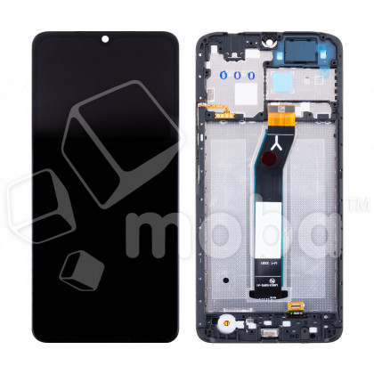 Дисплей для Xiaomi Redmi A3/Poco C61 (23129RN51X) модуль с рамкой Черный - OR