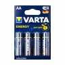Батарейка AA LR6 Varta ENERGY 1.5V (4 шт. в блистере)