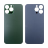 Задняя крышка для iPhone 13 Pro Max (A2645) Зеленый (стекло, широкий вырез под камеру, логотип)