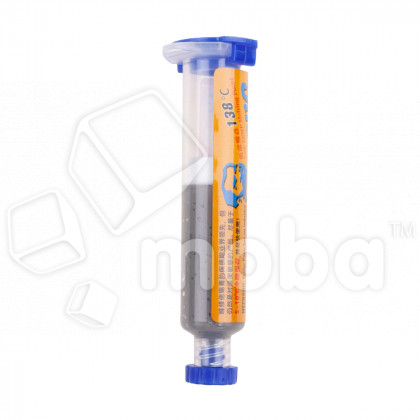 Паста паяльная Mechanic V4B45 (40 г, низкотемпературная 138°C, бессвинцовая, в шприце)