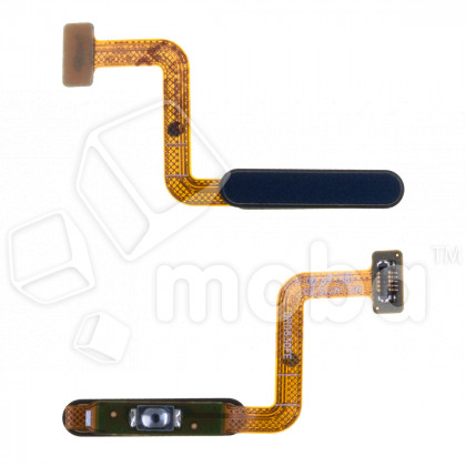 Шлейф для Samsung Galaxy M31s (M317F) сканер отпечатка пальцев Синий