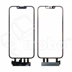 Стекло для переклейки iPhone 13 Pro в сборе с тачскрином, рамкой и OCA пленкой Черный - OR (Mitsubishi)