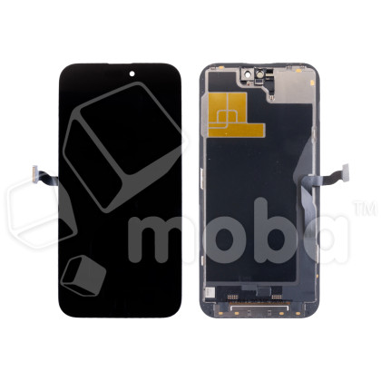 Дисплей для iPhone 14 Pro Max (A2895) в сборе с тачскрином Черный - (In-Cell, Full HD, 120 Гц) (с верификацией = с привязкой без ошибки)