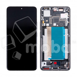Дисплей для Xiaomi Poco F6 Pro (23113RKC6G) модуль с рамкой Черный - OR (SP)
