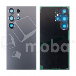 Задняя крышка для Samsung Galaxy S24 Ultra (S928B) Черный - Премиум