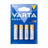 Батарейка AAA LR03 Varta ENERGY 1.5V (4 шт. в блистере)