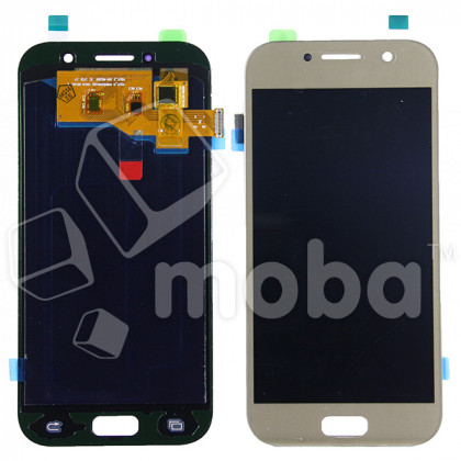 Дисплей для Samsung Galaxy A5 2017 (A520F) в сборе с тачскрином Золото - (OLED)