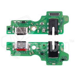 Шлейф для Tecno Spark 30 4G (KL6) плата на системный разъем/разъем гарнитуры/микрофон