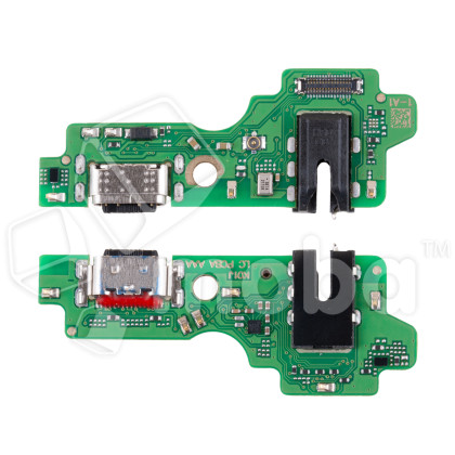 Шлейф для Tecno Spark 30 4G (KL6) плата на системный разъем/разъем гарнитуры/микрофон