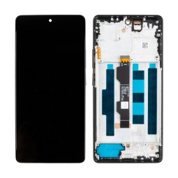 Дисплей для Xiaomi Redmi Note 13 Pro 4G (23117RA68G) модуль с рамкой Черный - (In-Cell)