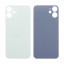 Задняя крышка для iPhone 12 mini (A2399) Зеленый (стекло, монолит, широкий вырез под камеру, логотип) - Премиум