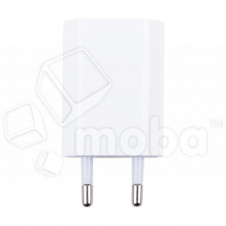 Сетевое зарядное устройство USB для iPhone "Призма" (5W) (тех.упак.) Белый
