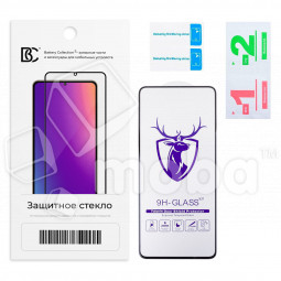 Защитное стекло "Премиум" для Tecno Spark Go 1/2/30 4G/5G/30C 4G/30 Pro/40/40C Черный