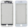 Стекло для переклейки iPhone 8/SE (2020)/SE (2022) в сборе с рамкой и OCA пленкой Белый - OR (Mitsubishi)