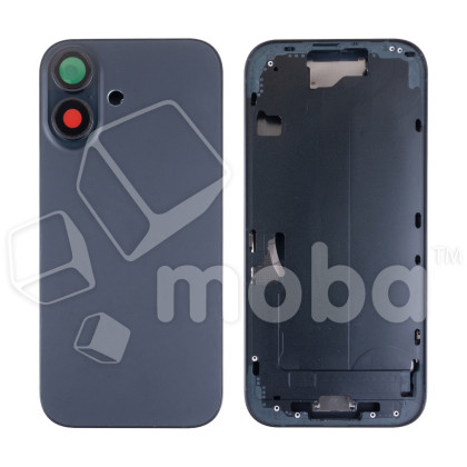 Корпус для iPhone 16 (A3287) (1 Sim) Черный - Премиум