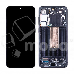 Дисплей для Samsung Galaxy S23+ (S916B) модуль с рамкой Черный - OR (SP)