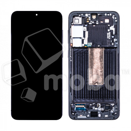 Дисплей для Samsung Galaxy S23+ (S916B) модуль с рамкой Черный - OR (SP)
