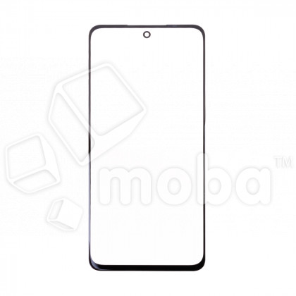 Стекло для переклейки Realme C67 4G (RMX3890) в сборе с OCA пленкой Черный - OR (Mitsubishi)