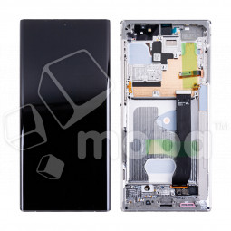 Дисплей для Samsung Galaxy Note 20 Ultra (N985F/N986F) модуль с рамкой Белый - OR (SP)