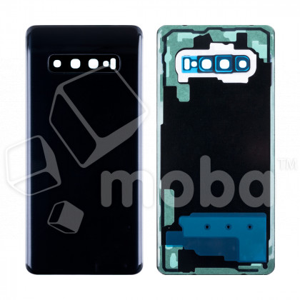 Задняя крышка для Samsung Galaxy S10+ (G975F) Черный - Премиум