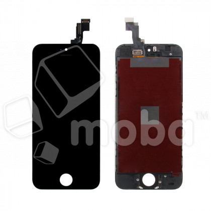 Дисплей для iPhone 5S/SE в сборе с тачскрином Черный - Оптима