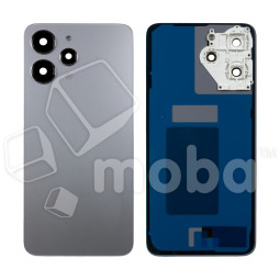 Задняя крышка для Xiaomi Redmi 12 4G (23053RN02Y) Серебро - Премиум