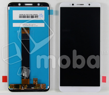 Дисплей для Huawei Y5 2018/Y5 Prime 2018/Y5 Lite 2018/Honor 7A (DUA-L22/DRA-L21/DRA-LX2/DRA-LX5) в сборе с тачскрином Белый - Оптима