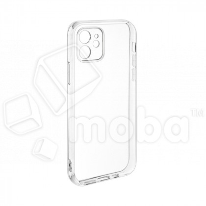 Чехол-накладка для iPhone 12 mini (с защитой камеры, прозрачный)