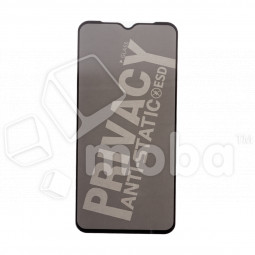 Защитное стекло "Антишпион" для Realme C11/C15/C21/C11 2021/C21Y/C25Y/C25s/Narzo 30A/50i/50A Черный
