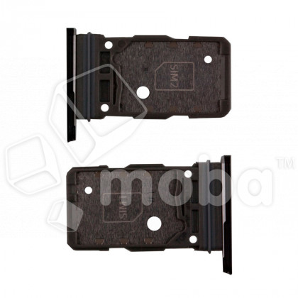 Держатель SIM для Samsung Galaxy S21+ (G996B) Черный