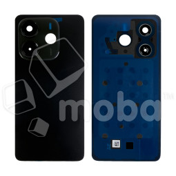 Задняя крышка для Xiaomi Redmi Note 14 4G (24117RN76O) Черный - Премиум