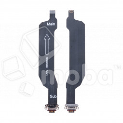Шлейф для Xiaomi 12 Pro (2201122G) плата на системный разъем/микрофон