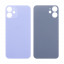 Задняя крышка для iPhone 12 mini (A2399) Фиолетовый (стекло, монолит, широкий вырез под камеру, логотип) - Премиум