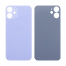 Задняя крышка для iPhone 12 mini (A2399) Фиолетовый (стекло, монолит, широкий вырез под камеру, логотип) - Премиум