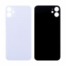 Задняя крышка для iPhone 11 (A2221) Фиолетовый (стекло, монолит, широкий вырез под камеру, логотип) - Премиум