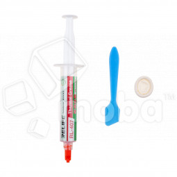 Термопаста Relife RL-407 (20 г, силиконовая, красная)