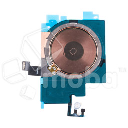 Шлейф для iPhone 16 (A3287) на беспроводную зарядку/вспышку/микрофон - Премиум