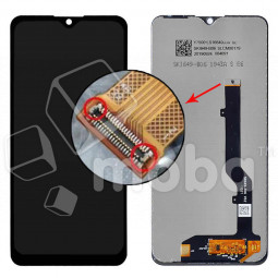 Дисплей для ZTE Blade 20 Smart V1050 в сборе с тачскрином Черный - Оптима