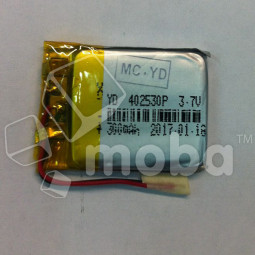 Аккумулятор универсальный 402530p 3,7v Li-Pol 300 mAh (4*25*30 mm)