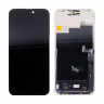Дисплей для iPhone 15 Pro Max (A3106) в сборе с тачскрином Черный - (Soft OLED, 120 Гц) (площадка под IC)
